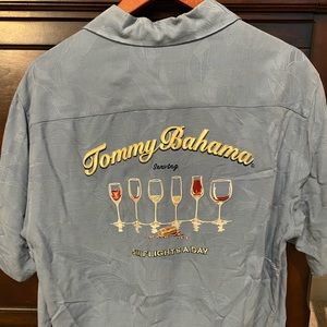 Tommy Bahama Camp Shirt- Silk